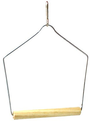 Bird Toy Wooden Swing Medium