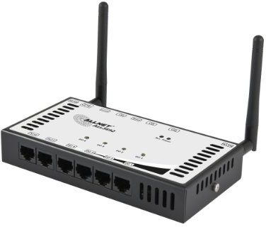 ALLNET MSR Powermeter Zentrale ALL3692 inkl. 4 D0 & 2 S0 (opt.) & Induktion & 1 Sensor Ports für IP Gebäude Automation