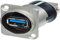 Best Price Square Adaptateur USB 3.0 type A-Type B, RCPT NAUSB3-B de NEUTRIK