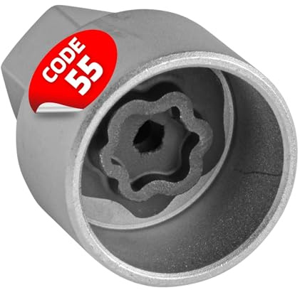 SW-Stål 02384L-15 Fälglås-Adapter Typ 55 för BMW - Reservnyckel Hjulbyte