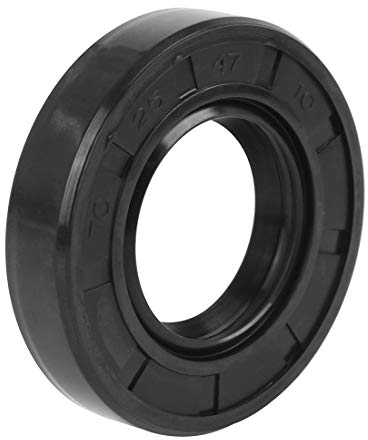 X AUTOHAUX 25mm x 47mm x 10mm TC Joint d'Huile d'Arbre en Caoutchouc à Double Lèvre pour Voiture