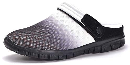 Män kvinnor andningsbara nättofflor strandsandaler trädgårdskoskor ihåliga utomhussporter vardagliga sommarskor flip-flops