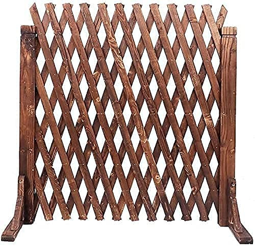 Scherengitter Holz Rankhilfe Holzgitter Rankgitter Holz Leitplanke Outdoor Gartenzaun Tierbarriere Haustierzaun Gitter Lattenzaun Dekoration Terrasse Rasen Garten Grenze Einfassung Zaun llxyzrzbhd 818