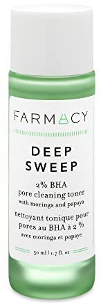 Farmacy Deep Sweep 2% BHA Toner for Face - Pore Cleaner and Facial Exfoliator - Salicylic Acid Face Toner (50ml)