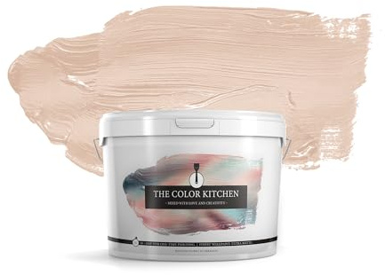 Livingwalls Wall Paint The Color Kitchen – Beige TCK7000 – 5 L – high opacity, matte, low-odor – interior paint, scrub-resistant