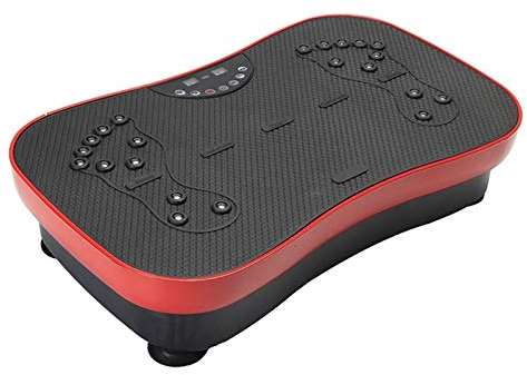 JDSHFEN Placa vibratoria 200 KG/441LBS, Entrenador físico por vibración con Control Remoto y Bandas de Resistencia