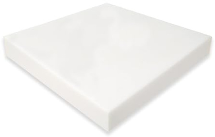 Arredamico Espuma de 40 x 40 x 4 cm, espuma para relleno de espuma de densidad 18, poliuretano expandido ideal para cojines, juego de 4,8,12 (40 x 40 x 4, 4 unidades)