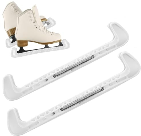 Protège-Lames de Patin à Glace,Protections de Patins à Glace avec Mousse Dense -Housse de Protection Anti-Rayures pour Femmes/Hommes/Enfants, Adapté aux Lames de Hockey et Patinage Artistique