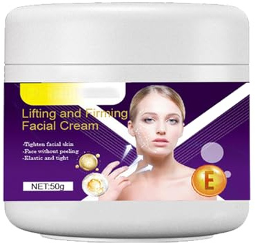 Mnozreo Crema Cuidado Facial Forma de V,Cuidado de la Cara en Forma de V,Reafirmante V-Face,Contornos Faciales que Mejoran la Crema,Crema Reafirmante Facial,50G,1PC