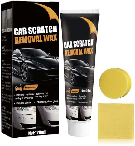 Car Scratch Remover, 2026 New Perfect Paint Rapid Scratch Remove, Car Scratch Repair Paste, Permanent Scratch, Swirl Marks and Scuff Removal, Car Polish for All Paint Types (1Pcs)