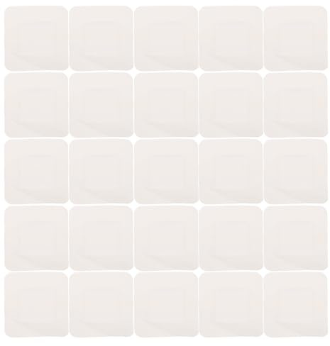 Tofficu 100 Vendajes Adhesivos Transparentes de PE 25x25mm, Cinta, Transpirable E para Piel Sensible, Vendaje Cuadrado para Heridas en Deporte, Escuela y Actividades al