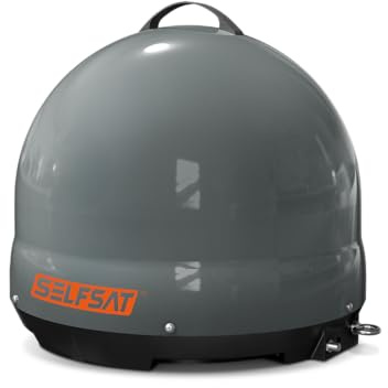 Selfsat Snipe Mobil Camp Direct - Antena de satélite portátil (gris)