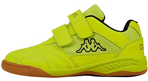 Kappa Indoor Kinder Hallenschuhe gelb 260695K 4011, Schuhgröße:27 EU
