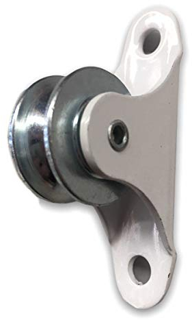 Teletoldo Polea Metálica nº1 para Pérgolas y Toldos | Lacada al Horno | Repuesto Profesional para Exterior | Todo Metal – No Plástico