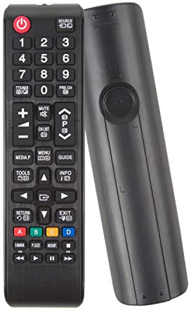 Universal Remote Control For Samsung Remote Control TV 3D LCD LED, Smart TV Remote Control For Samsung Tv Remote Control Replacement Compatible With All Samsung Tv Control TVs Aa59-00786A And Others