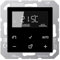 Jung TRDA1790SW Thermostat mit Standard-Display, schwarz