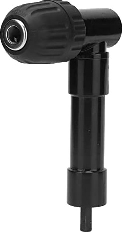 ANKROYU Adattatore per Attacco per Trapano a Batteria, Mandrino a Mano ad Angolo retto con Impugnatura a 90 Gradi in Carburo, Adattatore per Attacco per Mandrino per Trapano a 3