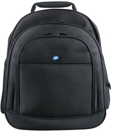 SIMPLETEK - Zaino Manhattan 170224 | Compatibile con Notebook fino a 17 | 12, 13, 14, 15, 16 pollici | Zaino rigido, Nero (Ricondizionato)