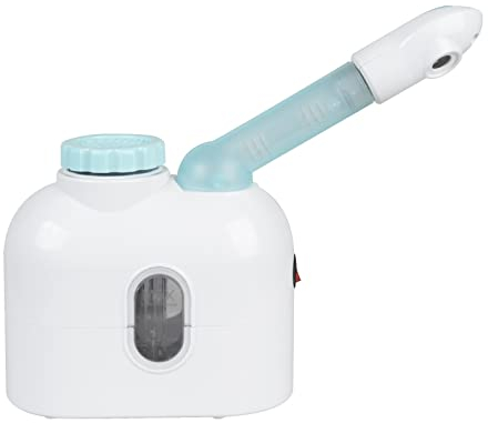 TaFoyu Vaporizzatore facciale, Vaporizzatore facciale, Umidificatore, Beauty Spa Cura della pelle personale Cura del viso Vaporizzatore (verde)