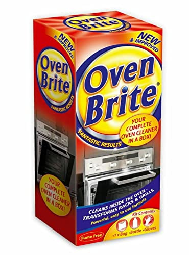 Oven brite-500 ML-Bottle Bag & Gloves Included-Complete Cleaner- (Pack 1)