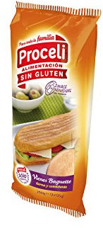 BAGUETTE VIENES 2 UNIDADES SIN GLUTEN PROCELI