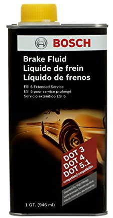 BOSCH ESI6-32N Brake Fluid (Direct Replacement for DOT 3, DOT 4, and DOT 5.1) - 1 Quart