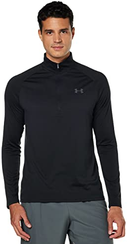 Under Armour Herren Tech 2. 1/2 Zip, sportliches Longsleeve, schnell trocknendes Langarmshirt für Männer