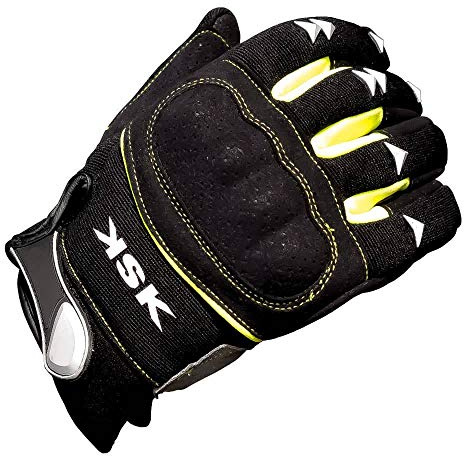 KSK Gants Cross - été Gants Moto, Scooter Jaune