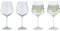 Cheers! Gin & Tonic Copa, Set of 4