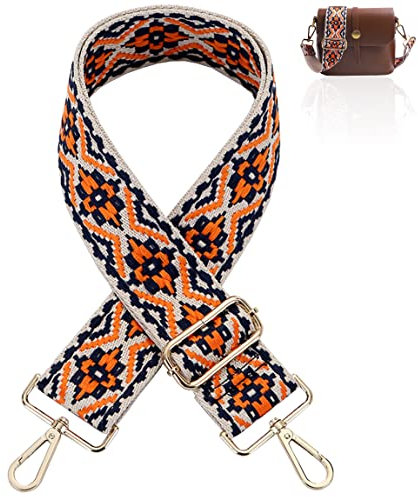 Breite 5cm Taschengurt Bunter Schultergurt Tragegurt Längenverstellbarer 75-130cm für Schultertasche Tragetaschen