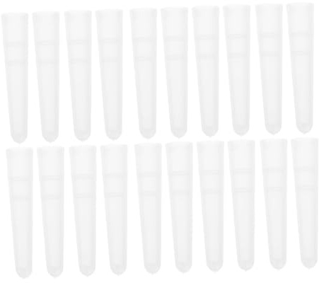 Sosoport 100 pièces Couvre-pointes Transparentes pour Pince à Épiler Plastique Antidérapant Protection Sécurisée pour Pince Métallique Extensions Cils Accessoires Maquillage