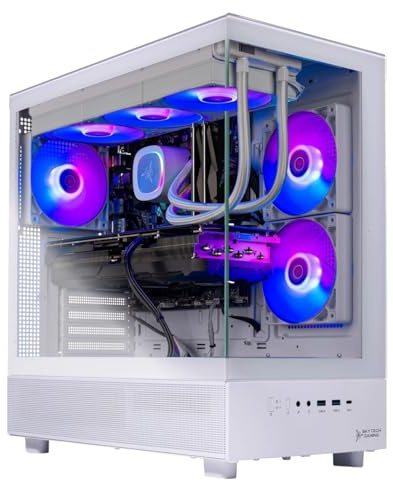 Skytech Gaming Azure 3 Gaming PC, Ryzen 7 7800X3D, RTX 5060 Ti 16GB
