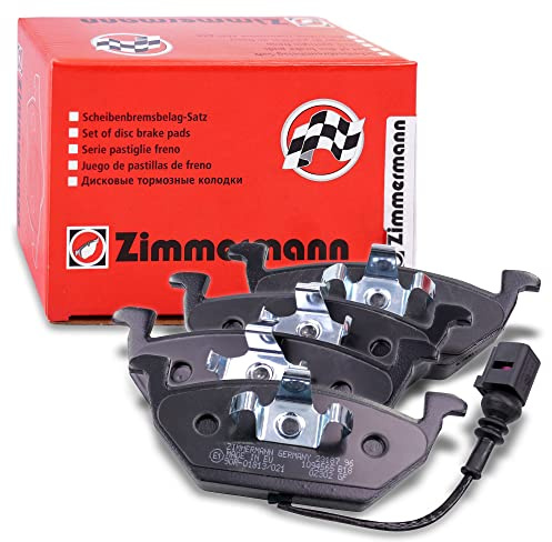 ZIMMERMANN 23131.195.1 Serie Bremsbelagsatz, Hinten mit Vorbereitung Sensoren, Gewichte von Ausgleich