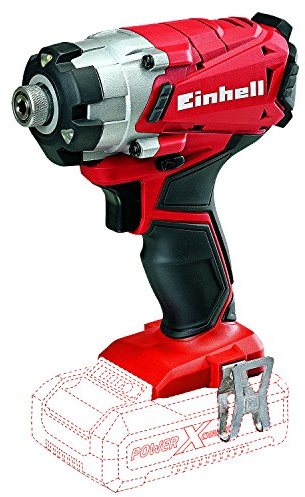 Einhell 4510023 TE-CI 18 Li Solo Power X-Change Cordless Impact Screwdriver, Red,20.0 cm*16.0 cm*7.0 cm