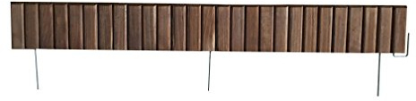 Flexible Brown Natural Lawn & Landscape Border Edging (8-Pack)