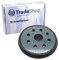 Trade-Shop Plateau de ponçage auto-agrippant pour ponceuse excentrique AEG EX 125 E EX 125 ES Milwaukee ROS 125 E / 125 mm de diamètre