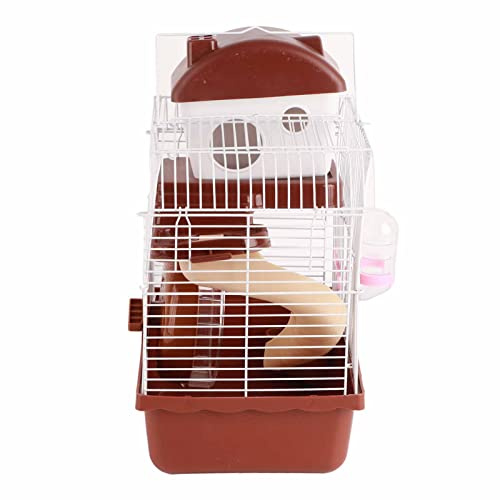 Cage à hamster à 2 étages - Facile à installer - Pour petits animaux de compagnie (#3)