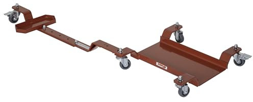 Extreme Max 5001.5111 Rear Wheel Motorcycle Dolly with Kickstand Tray