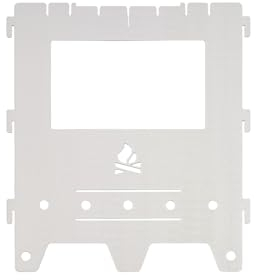 KOCH-PANEL Bushbox XXL Campfire | Outdoor-Kocher Zubehör | Edelstahl | 100% Made in Germany