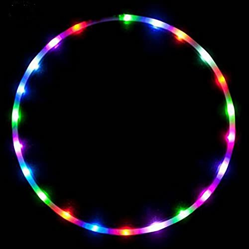 LED-Leuchtreifen, Farbwechselnde LED-Tanz-Fitnessreifen für Erwachsene und (Bildzahlung)
