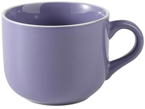 CROMIITSM Extra Large Porcelain Coffee 23 Oz Mug, Breakfast Cup and Soup Bowl, Microwave and Dishwasher Safe, Jumbo Wide Mug with Handle