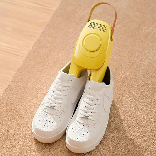 FHRKA Séchoir à Chaussures Multifonctionnel, Chaussures à séchage Rapide à air Chaud, température constante Intelligente à 60°, Chauffe-Pieds électrique