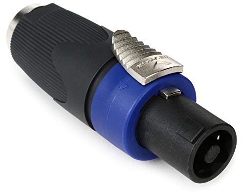 Hosa NA4LJX Neutrik Speaker Adaptor, 1/4 in TS to speakON