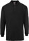 Portwest FR10 Flame Resistant Anti-Static Long Sleeve Polo Shirt Black, Large