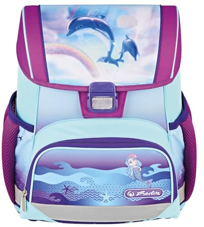 Herlitz Unisex Kinder Loop Ocean in Heaven Schulranzen, Multicoloured, M