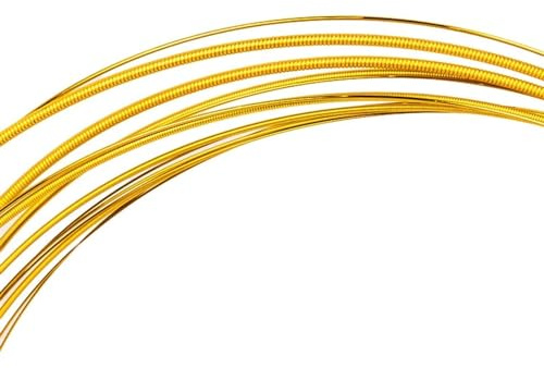 GIJMZY Corde per Chitarra da Concerto Corde for Chitarra elettrica Corde for avvolgimento in Lega nichelata .009 - .042 / .010 - .046 Accessori for Chitarra(.010 -.046 L,3 Sets)