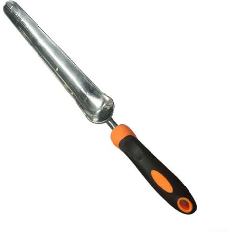 Pala de mano de acero inoxidable TransFor para un desplazamiento suave del suelo