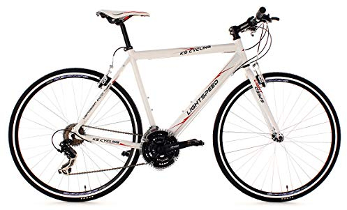 KS Cycling Fitnessbike 28'' Lightspeed weiß Alu-Rahmen RH 56 cm