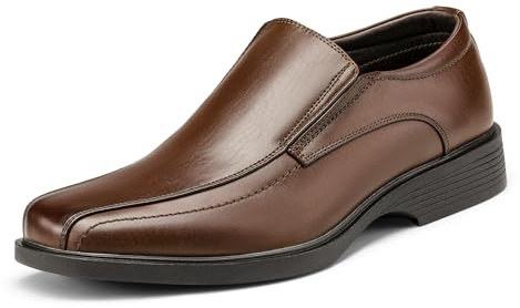Bruno Marc Men's Loafers Shoes,Size 14,Dark/Brown,CAMBRIDGE-05