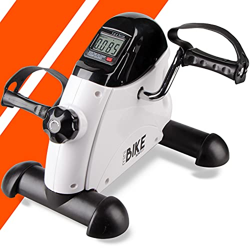 Bonplus BP | Mini Bike Heimtrainer | Statischer Tretroller für Senioren | Arm- und Beintraining Verbesserung der Durchblutung | Rehabilitation | Lindert Schmerzen | LCD-Anzeige | Die Gesundheit